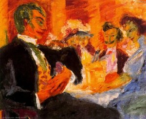 In The Coffee — Emile Nolde