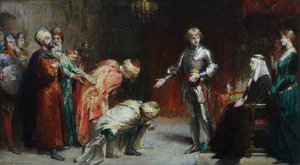 The Cid And The Five Moorish Kings — William Ewart Lockhart