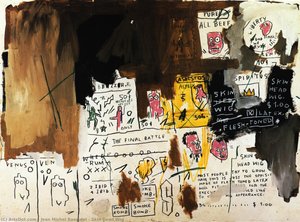 Skin Head Wig — Jean Michel Basquiat