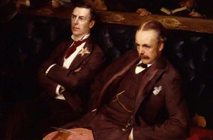 Joe Chamberlain Arthur James Balfour, 1st Earl Of Balfour — Sydney Prior Hall