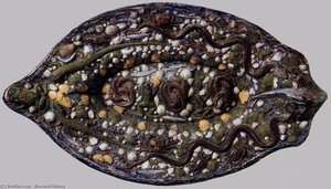 Platter In The Shape Of A Skiff — Bernard Palissy