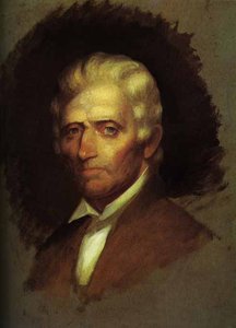 Unfinished Portrait Of Daniel Boone — Chester Harding