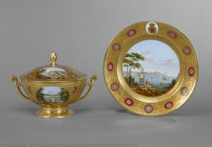 Broth Bowl With Lid And Stand — Marc Schoelcher's Porcelain Factory