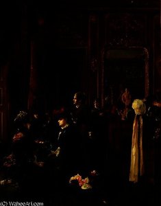At The Milliners — Albert Ernest Carrier Belleuse