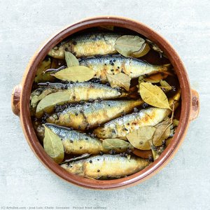 Pickled Fried Sardines — José Luis "chele" Gonzalez