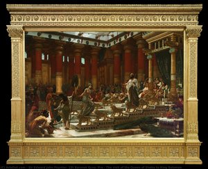 The Visit Of The Queen Of Sheba To King Solomon — Sir Edward John Poynter, 1st Baronet Gcvo, Pra