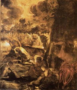 Baptism Of Christ, Sala Gran — Jacopo Tintoretto