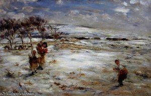 Snow In April — William Mctaggart