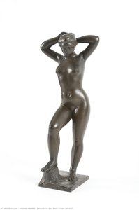 Baigneuse Aux Bras Leves (view 2) — Aristide Maillol