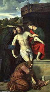Pietà — Alessandro Bonvicino (moretto Da Brescia)