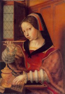 Woman Weighing Gold — იან სანდერს ვან ჰემესენი