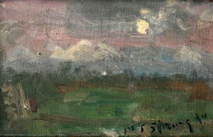 Badger's Cross, Rising Moon — Michael James Strang