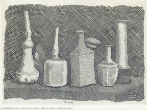 Natura Morta A Grandi Segni — Giorgio Morandi