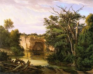 Guadalupe River Landscape — Herman Lungkwitz