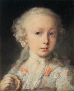 Young Lady Of The Le Blond Family — Rosalba Carriera