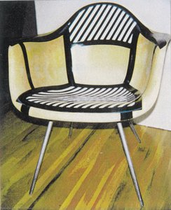 Charles Eames Chair — Roy Lichtenstein