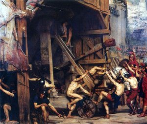 The Catapault — Sir Edward John Poynter