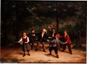 Blind Man's Buff — Andre Henri Dargelas