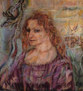 Alma Malher, Huile Sur Toile, — Oskar Kokoschka