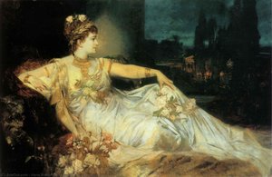 Charlotte Wolter Als Messalina — Hans Makart