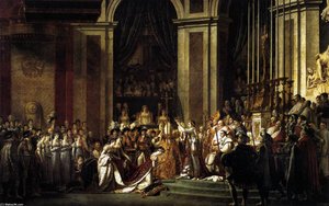 Consagración Del Emperador Napoleón I Y Coronación De La Emperatriz Josefina — Jacques-louis David