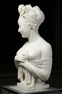 Juliette Récamier (left Profile) — Joseph Chinard