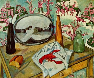 Still Life With Crayfish — Mikhail Fiodorovich Larionov