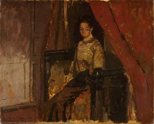 Woman Seated On A Bed, Dieppe — Walter Richard Sickert