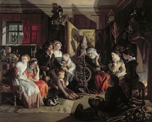 A Winter Night's Tale — Daniel Maclise