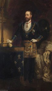 Hrh Albert Edward (1841–1910), Prince Of Wales, Kg, Kt, Kp, Gcb, Gcsi, Gcmg, Gcie, Gcvo — Chevalier Louis William Desanges