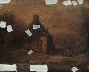 The Last Draw Well In Croydon, Surrey, With Shirley Hills In The Distance — Walter William Acock