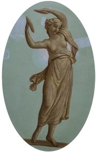 Bacchantes (5 Of 6 Ovals) — Antonio Zucchi