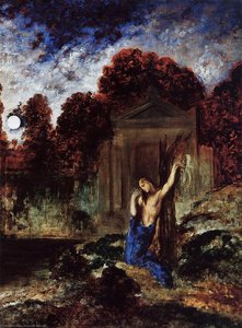 Orphée Au Tombe D'eurydice — Gustave Moreau