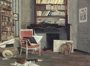 Interior Of The Study Of Doctor X — Jean Charles Cazin