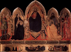 The Strozzi Altarpiece — Andrea Di Cione Di Arcangelo (orcagna)