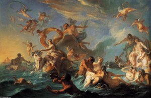 The Rape Of Europa — Noël Nicolas Coypel