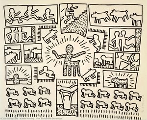 Les Dessins De Type Bleu — Keith Haring