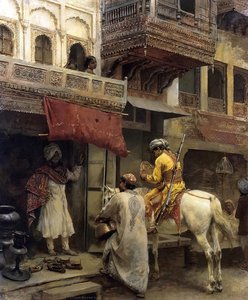 Street Scene In India — エドウィン・ロード・ウィークス