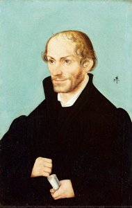 Philipp Melanchthon, Leading Figure Of The Reformation, Lucas Cranach (i) (workshop Of), 1540 - 1560 — Lucas Cranach The Younger