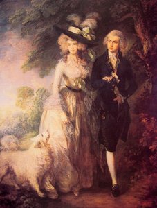 Mr And Mrs William Hallett — Thomas Gainsborough