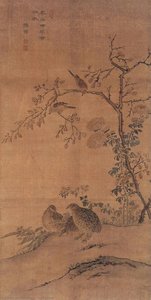 Bird And Flower — Kim Hong-do