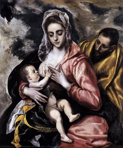 La Sagrada Familia — El Greco