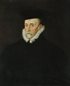 Sir Walter Mildmay (c.1522–1589), Fellow Commoner, Royal Servant, Chancellor Of The Exchequer (1566–1589), Founder Of Emmanuel College (1584) — Paulus Van Somer I