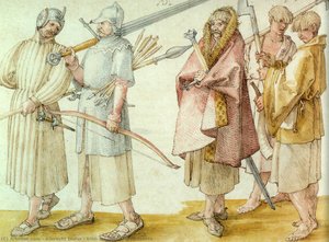 Soldati Irlandesi E Contadini — Albrecht Dürer