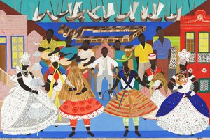 Candomblé - Study For Wall Painting — Djanira Da Motta E Silva