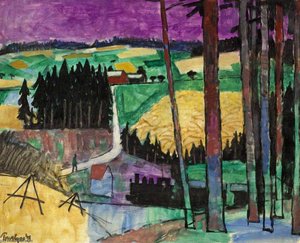 Austrian Landscape — Julian Trevelyan