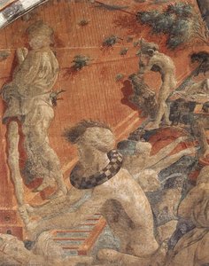 Die Sintflut Und Das Zurückweichen Der Wasser (detail) — Paolo Uccello
