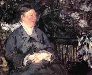 Madame Manet Nel Conservatorio — Édouard Manet