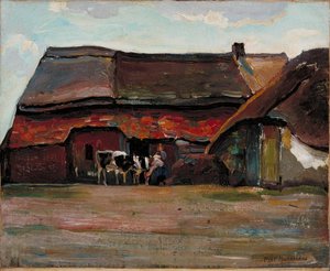 Brabants Boerenerf — Piet Mondrian