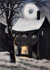Lighted Window — Charles Burchfield